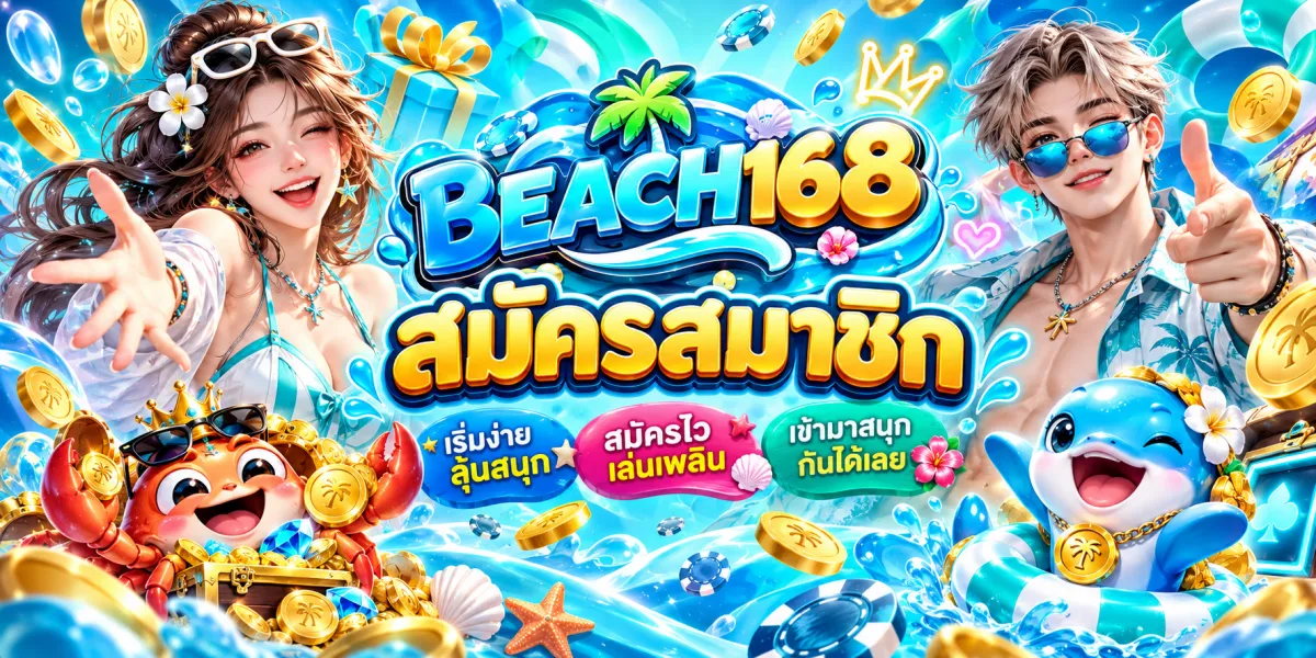 beach168-สมัครสมาชิกเริ่มง่ายลุ้นสนุก